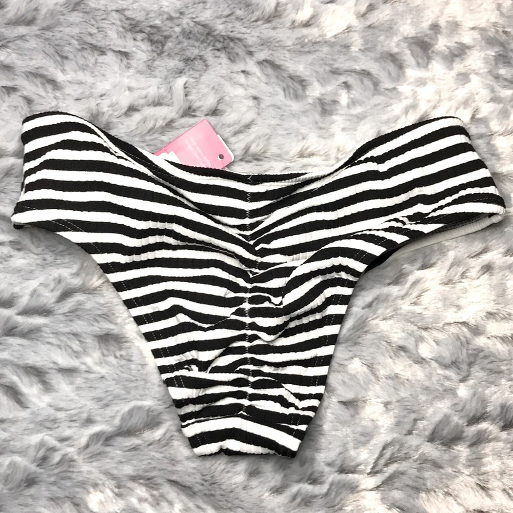 Xhilaration Ruched Cheeky Bikini Bottom